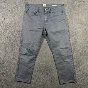 Flint And Tinder Pants Mens 32x30 Gray Tapered Fit Stretch Chinos Preppy Casual